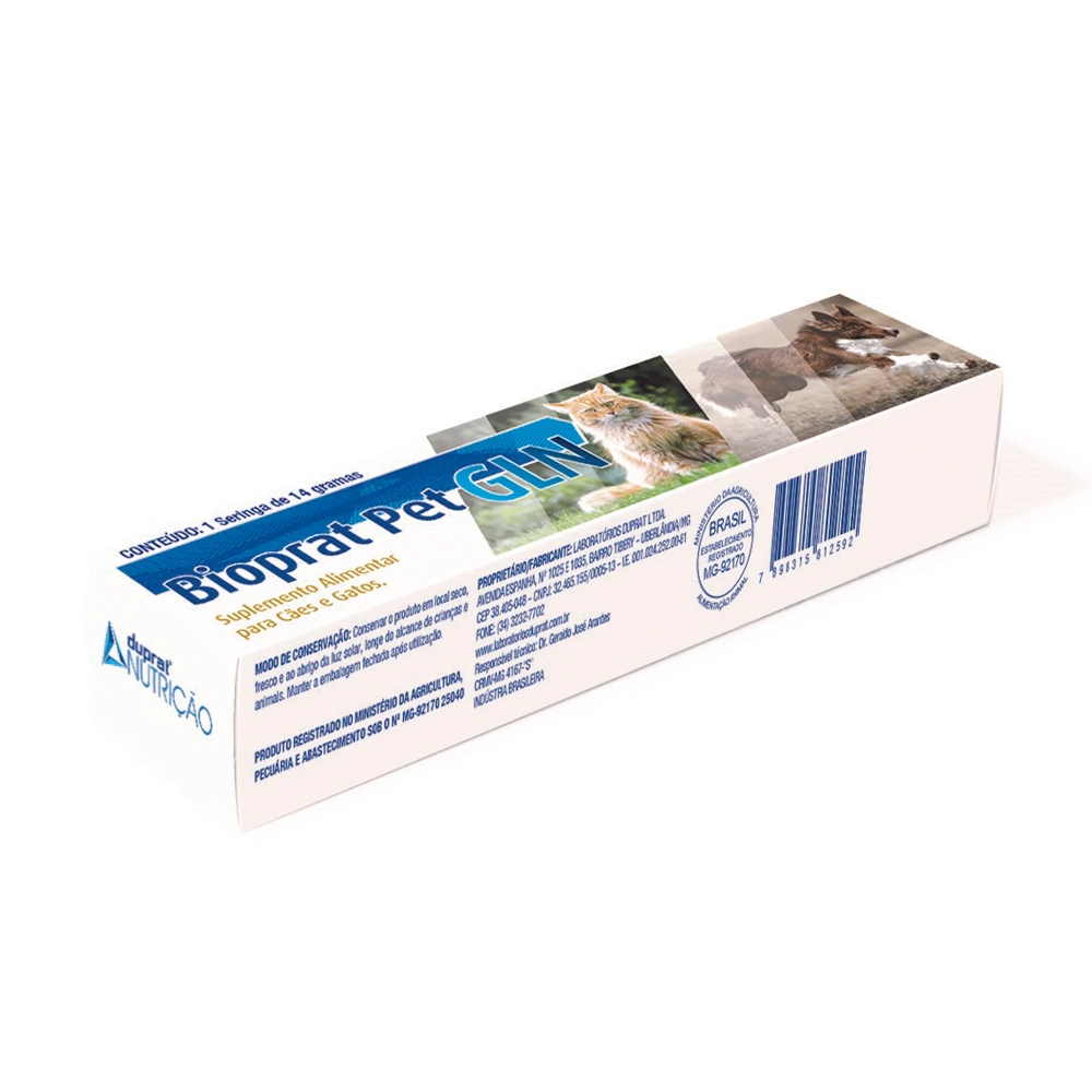 Bioprat Pet Probiótico 14g Duprat Cães e Gatos