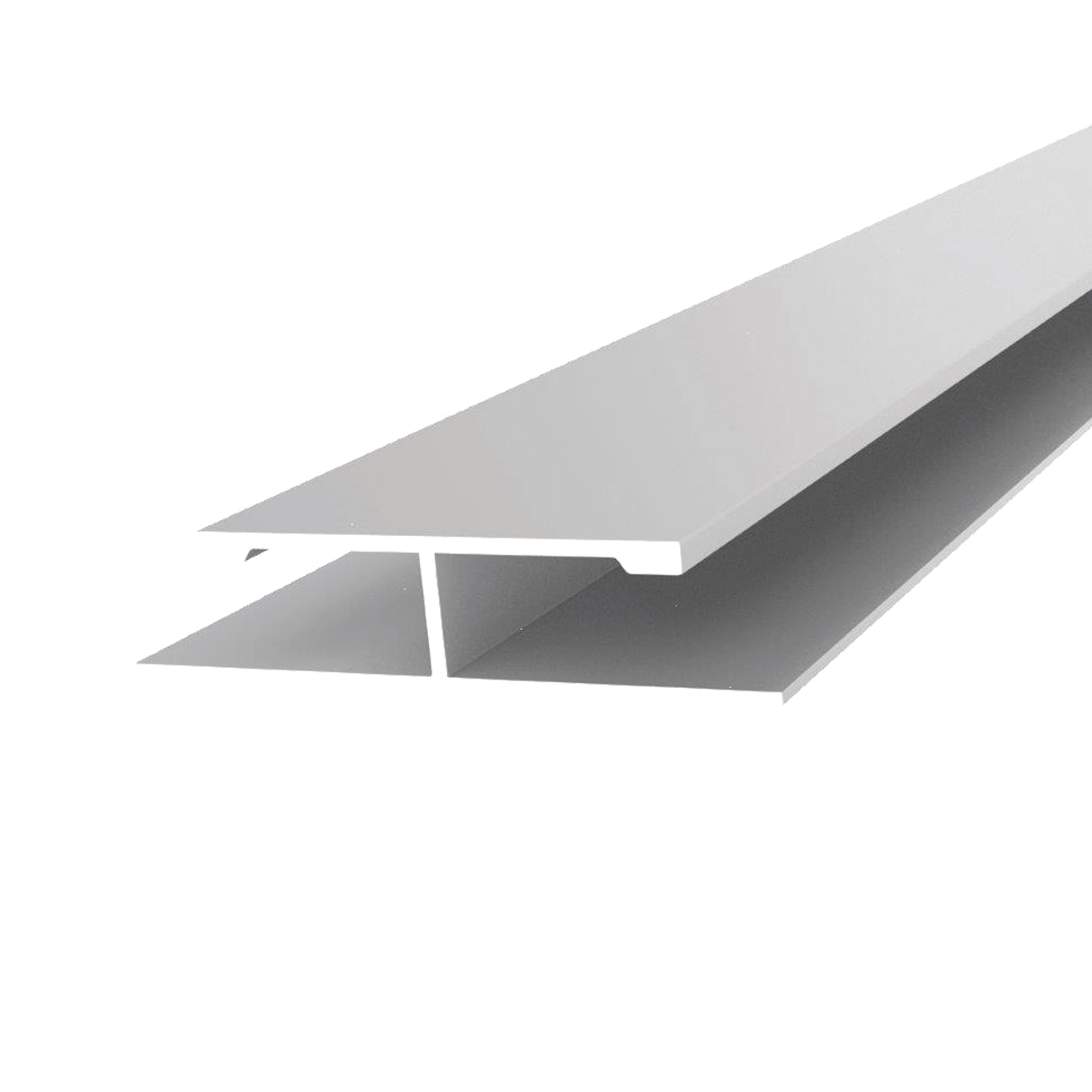 Emenda Tipo H de PVC Branco 6x0,045x0,013m Permatti
