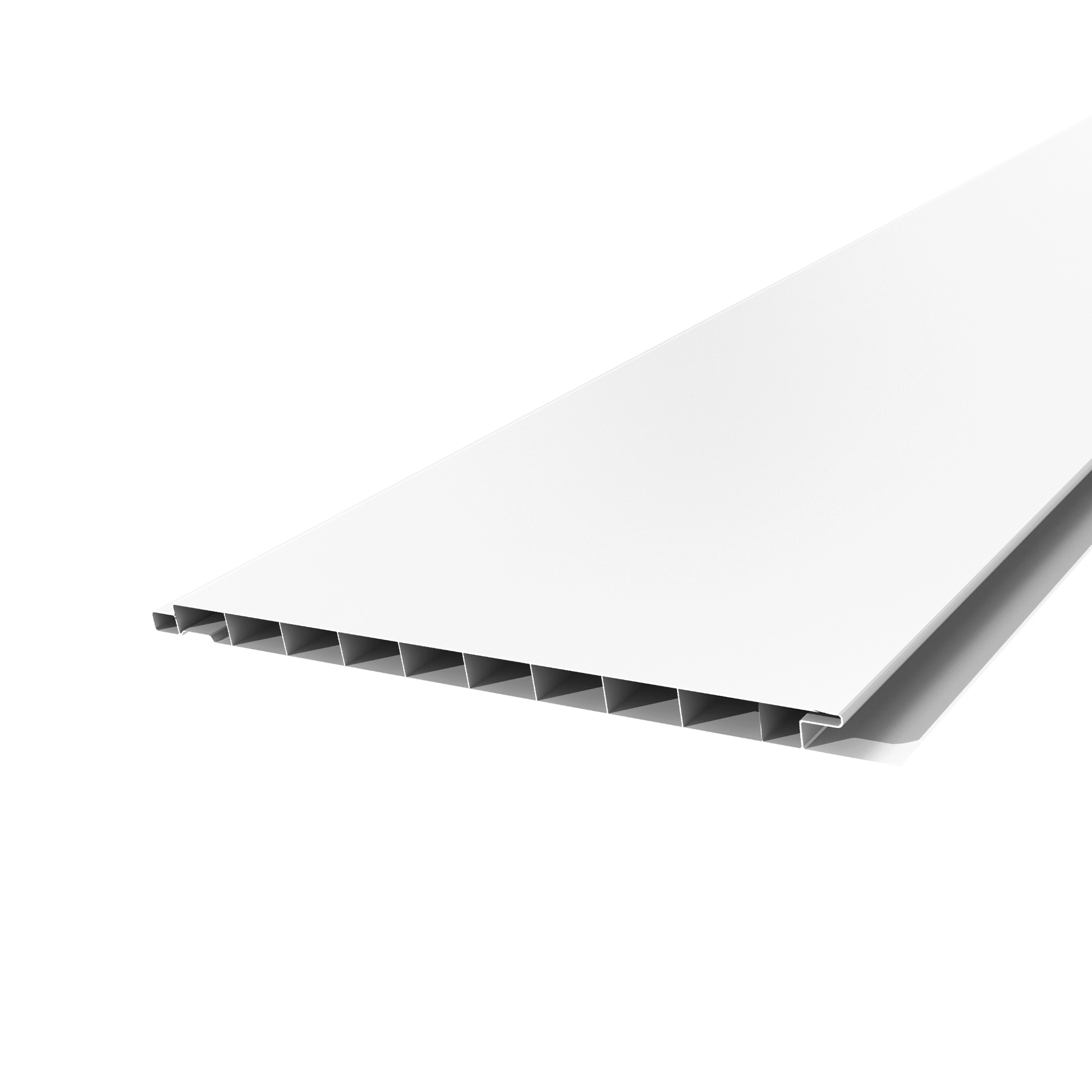 Forro de PVC Branco 4m x 20cm 10mm Liso Permatti