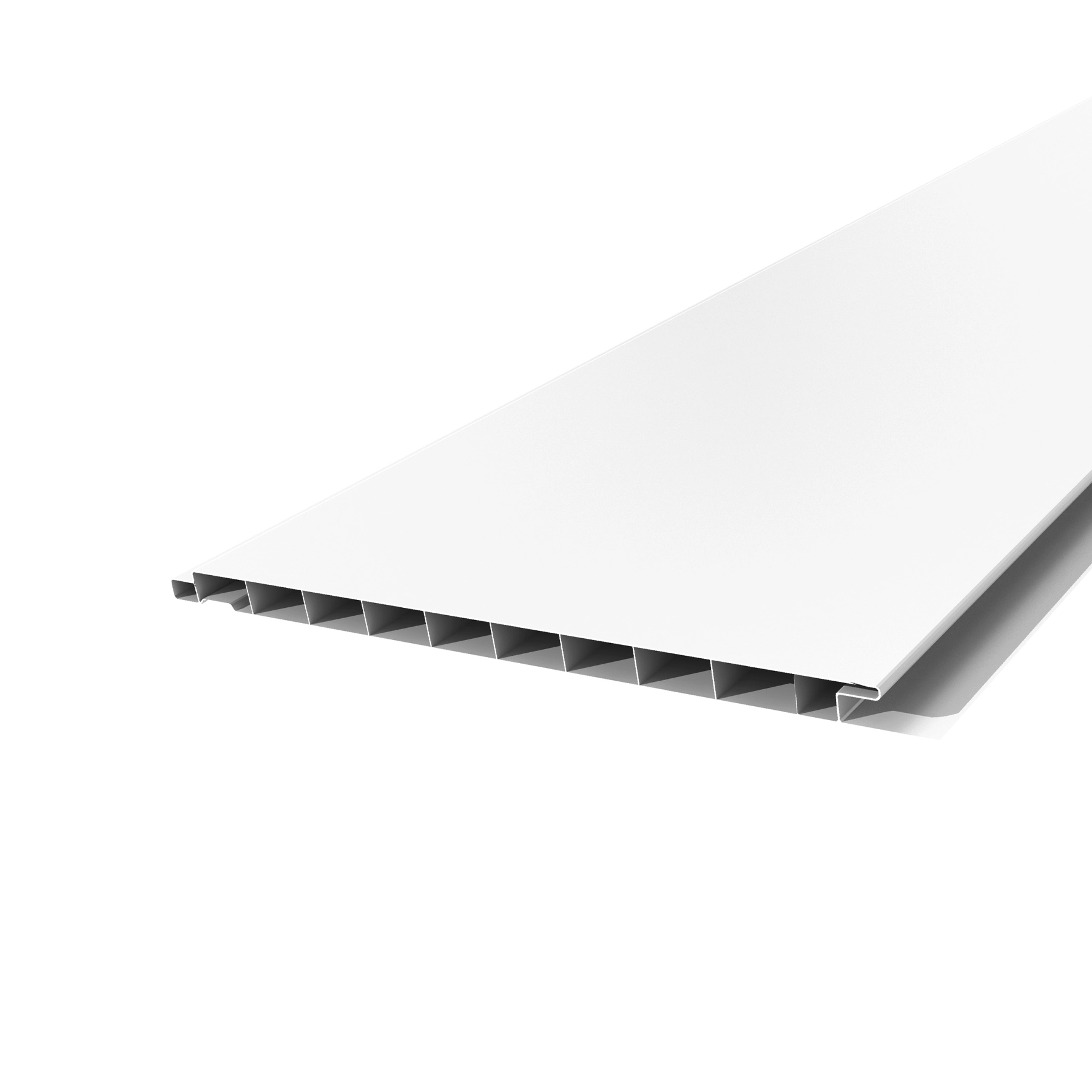 Forro de PVC Branco 6m x 20cm 10mm Liso Permatti