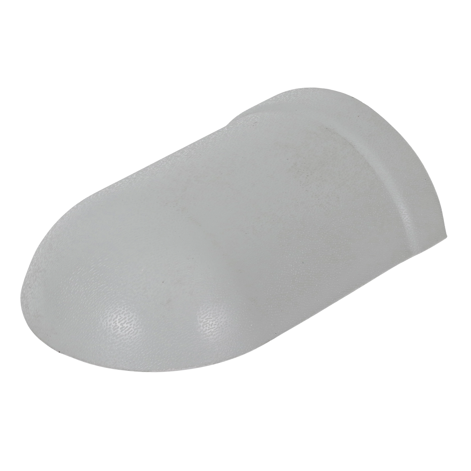 Cumeeira de PVC Colonial Fechamento 26,5x23,5cm Cinza Permatti