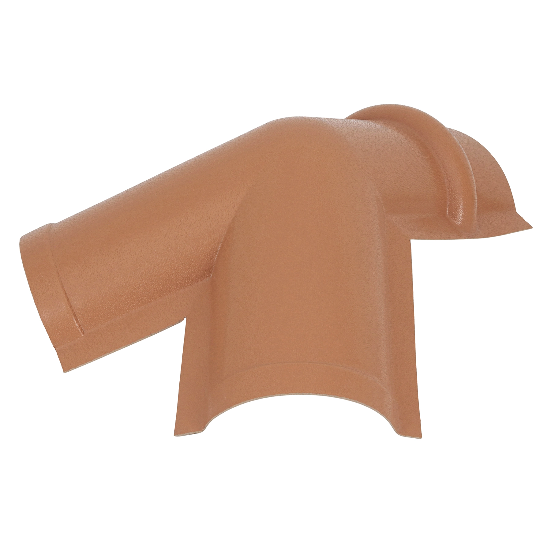 Cumeeira de PVC Colonial Triangular 27x54cm Cerâmica Permatti