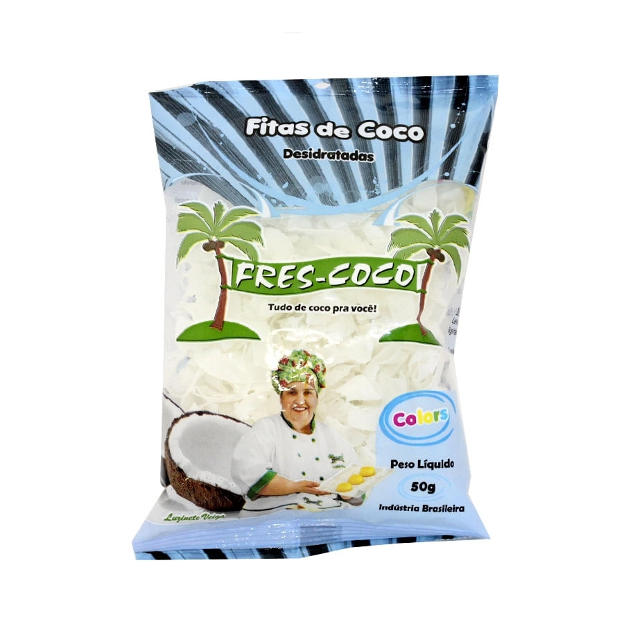 Fitas Coco Fres Coco Branca 50g