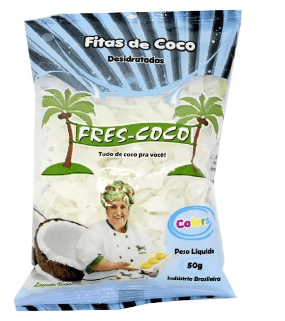 Fitas Coco Fres Coco C/borda 50g