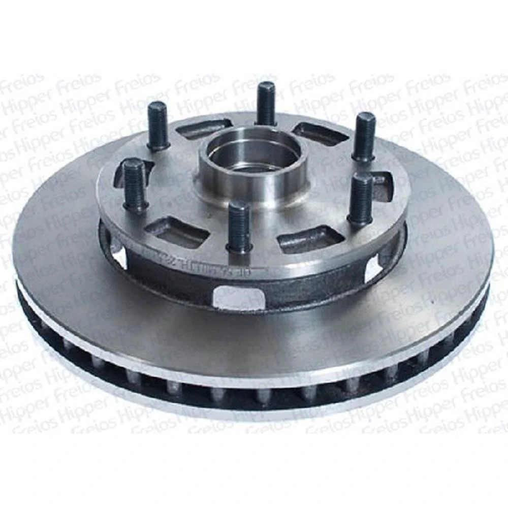 Disco de Freio Dianteiro CHEVROLET - GM BLAZER/S10 Ventilado 6 Furos - HIPPER FREIOS HF56
