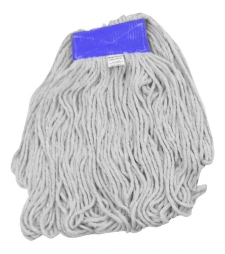 Refil Mop Algodão Úmido 300 Gramas Cru Ponta Loop Bralimpia
