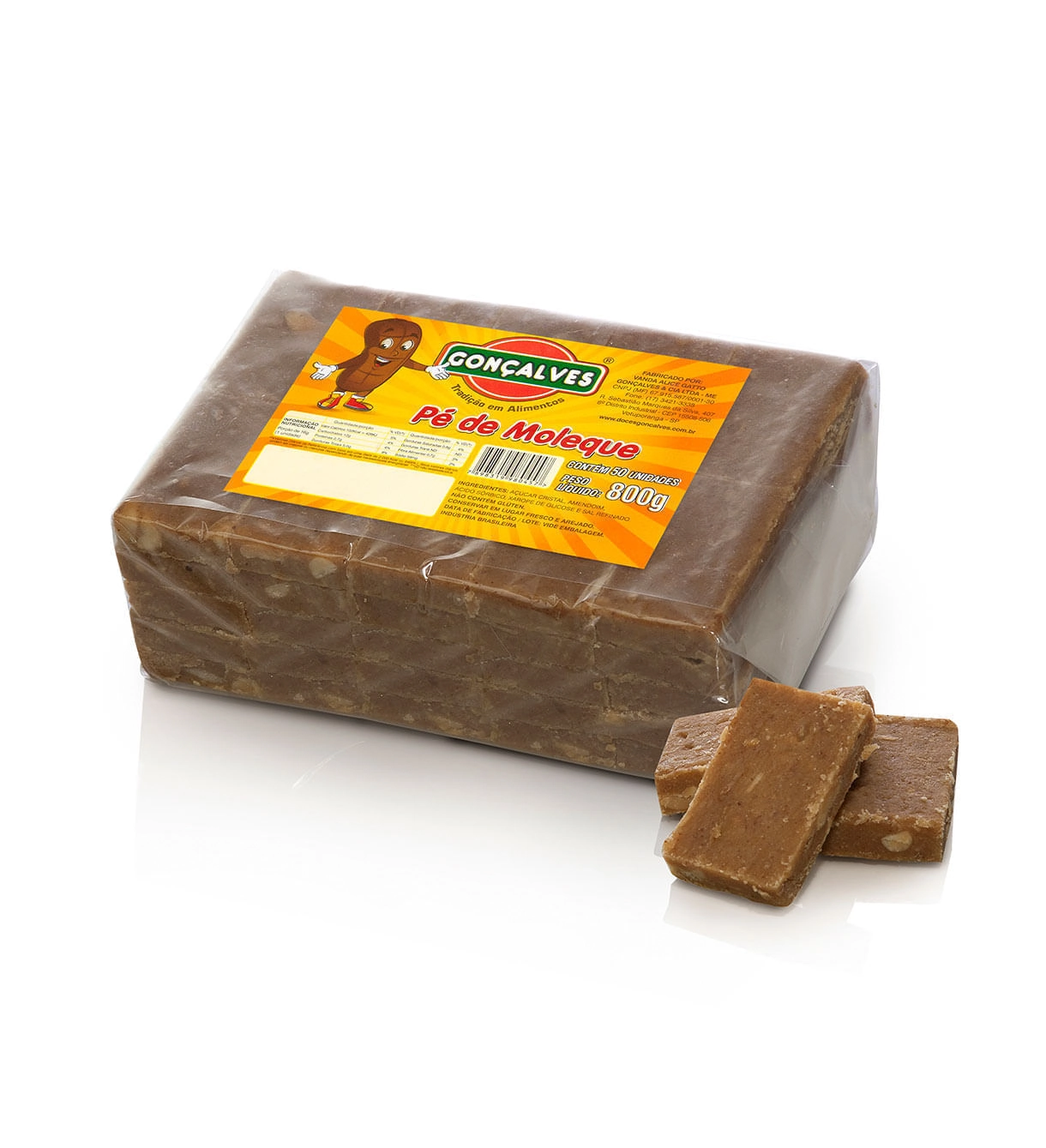 Doce Goncalves Pe De Moleque 50unidade