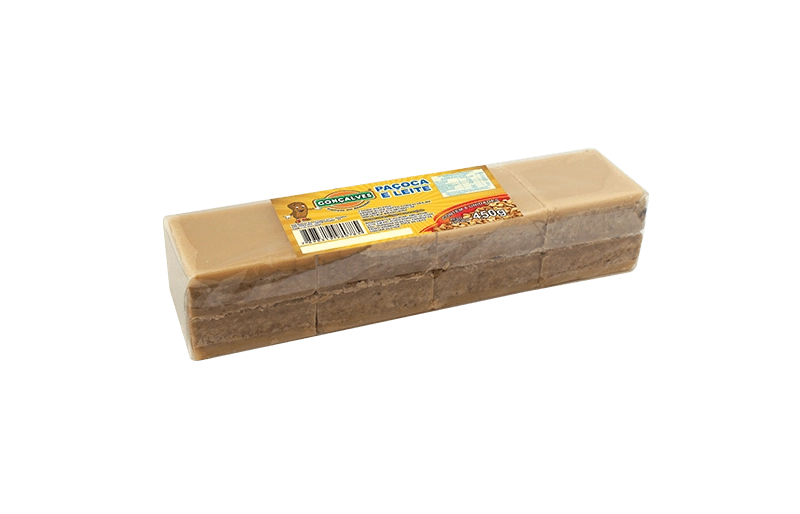 Doce Pacoca E Leite Goncalves 450gr 8un