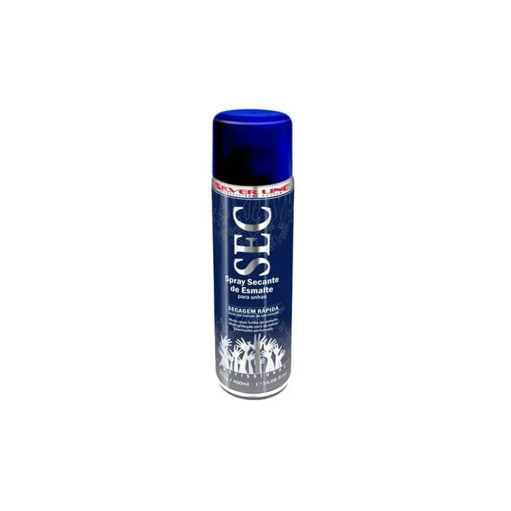 Spray Silver Line Secante P/ Unhas 400ml