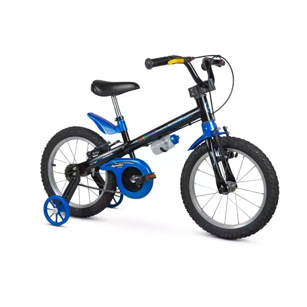 Bicicleta Infantil com Rodinhas - Aro 16 - Apollo - Azul - Nathor