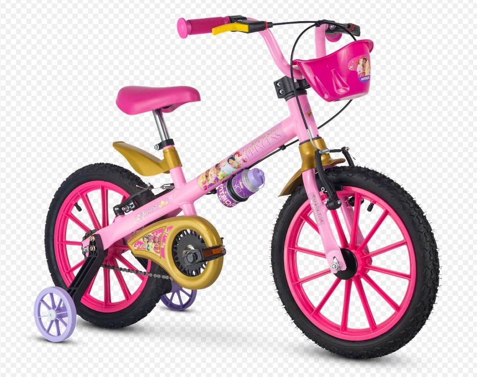 Bicicleta Aro 16 Princesas 101250160000 Nathor