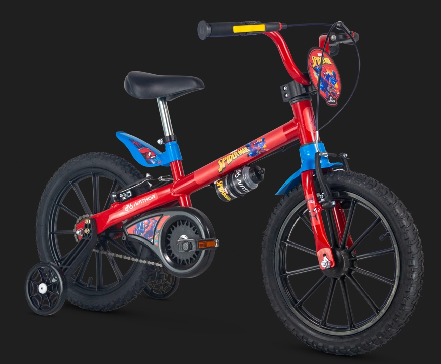 Bicicleta Aro 16 Spiderman 101250160003 Nathor