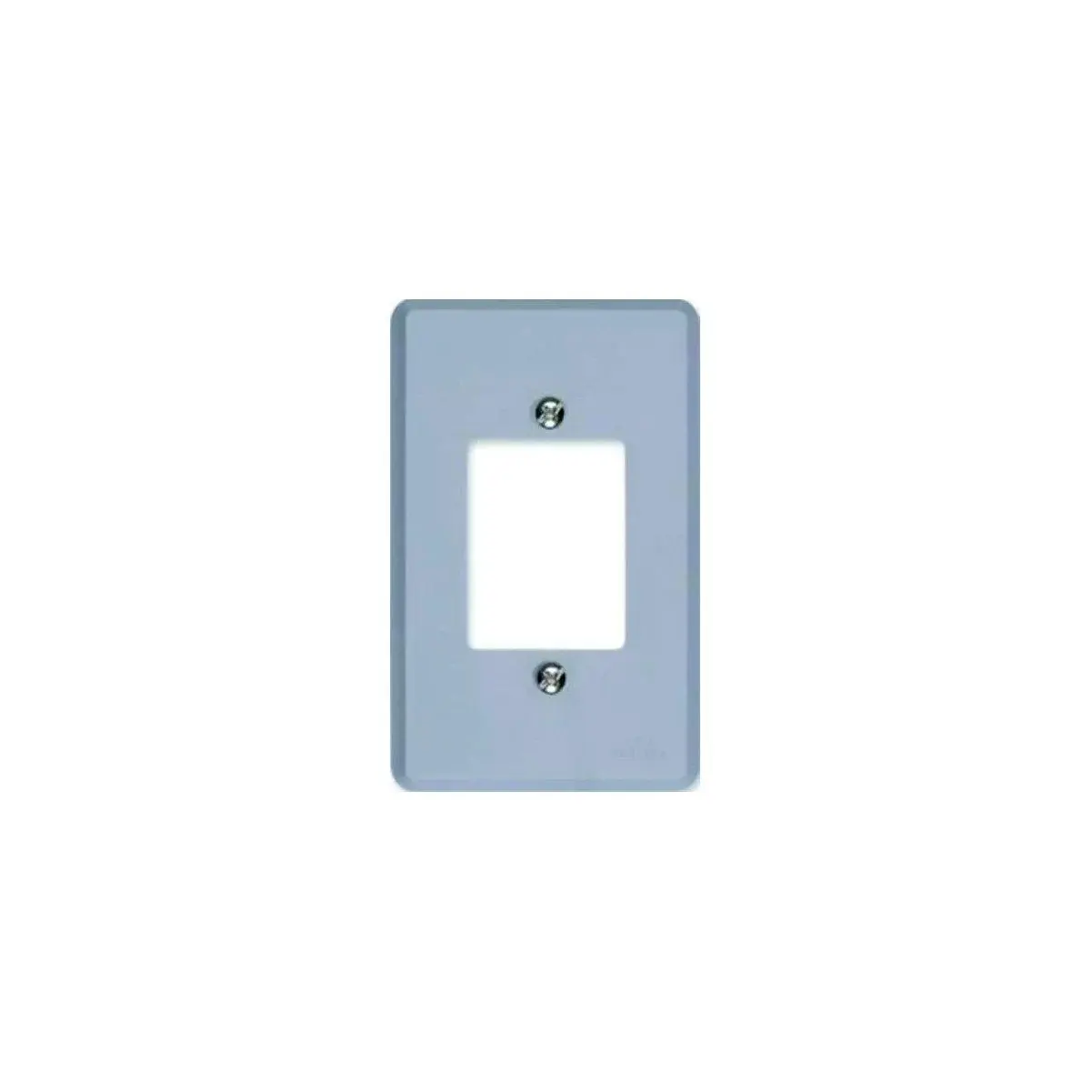 Placa Para Interruptor 3 Teclas Cinza - Ilumi, Opção: Cinza
