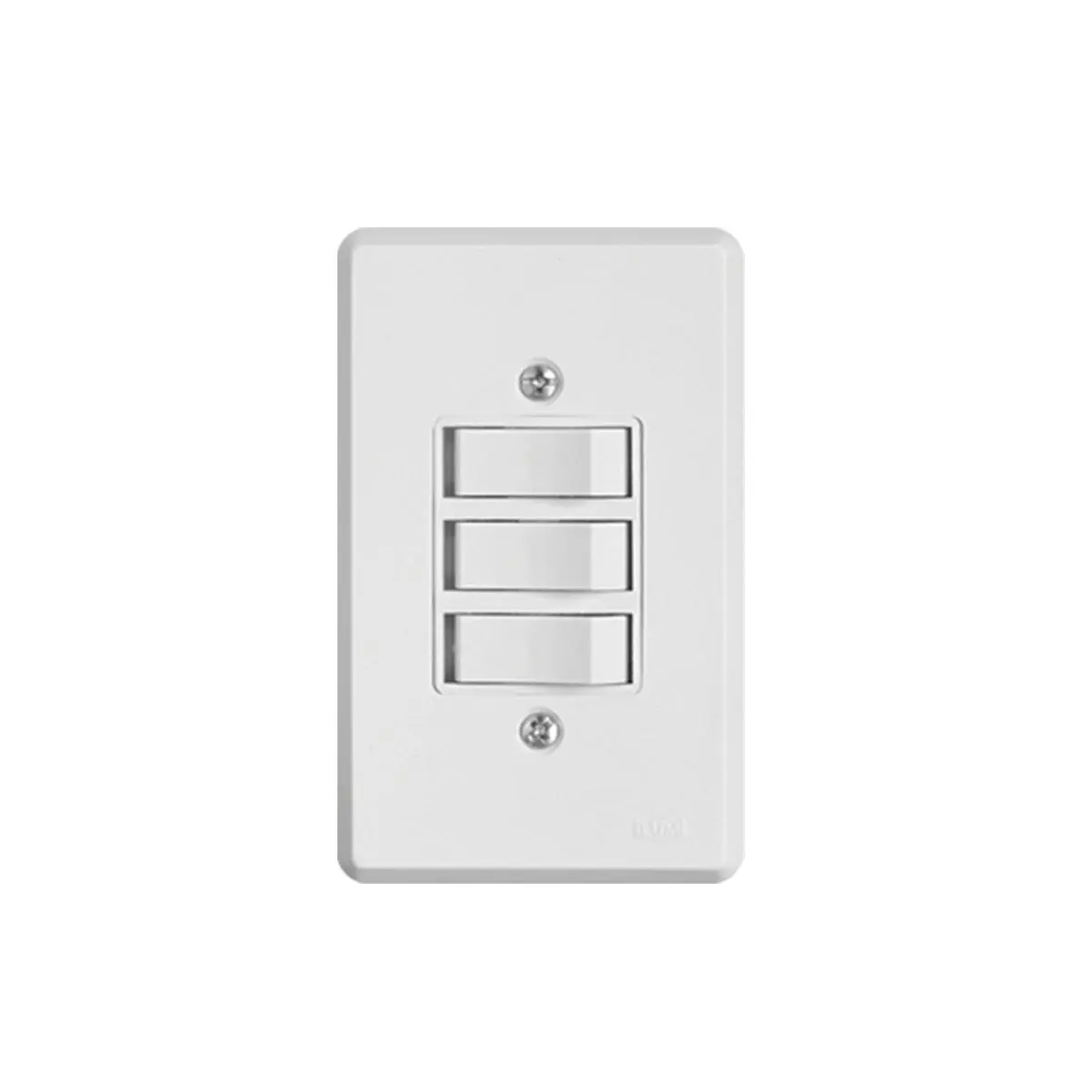 Interruptor Ilumi Stylus 3 Teclas Simples