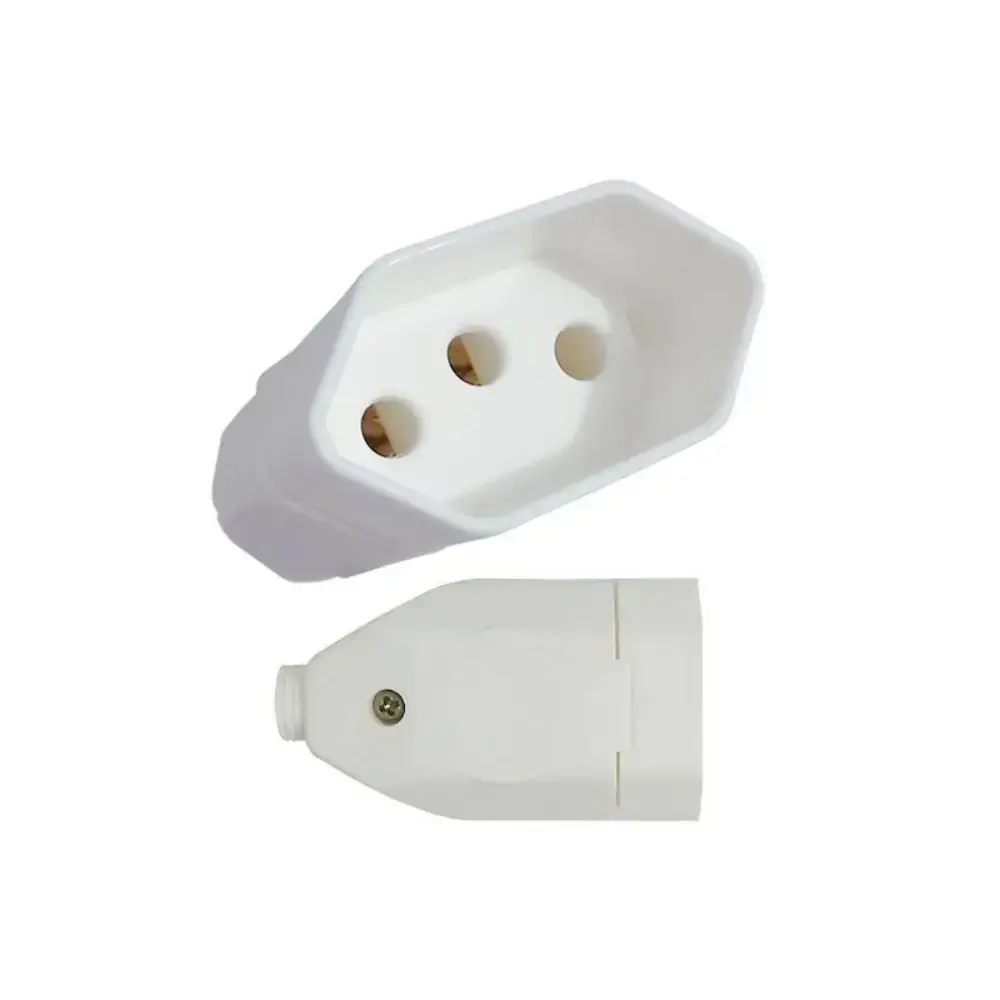 Plug Monobl.macho 2p T Pb 10a 250v Pt