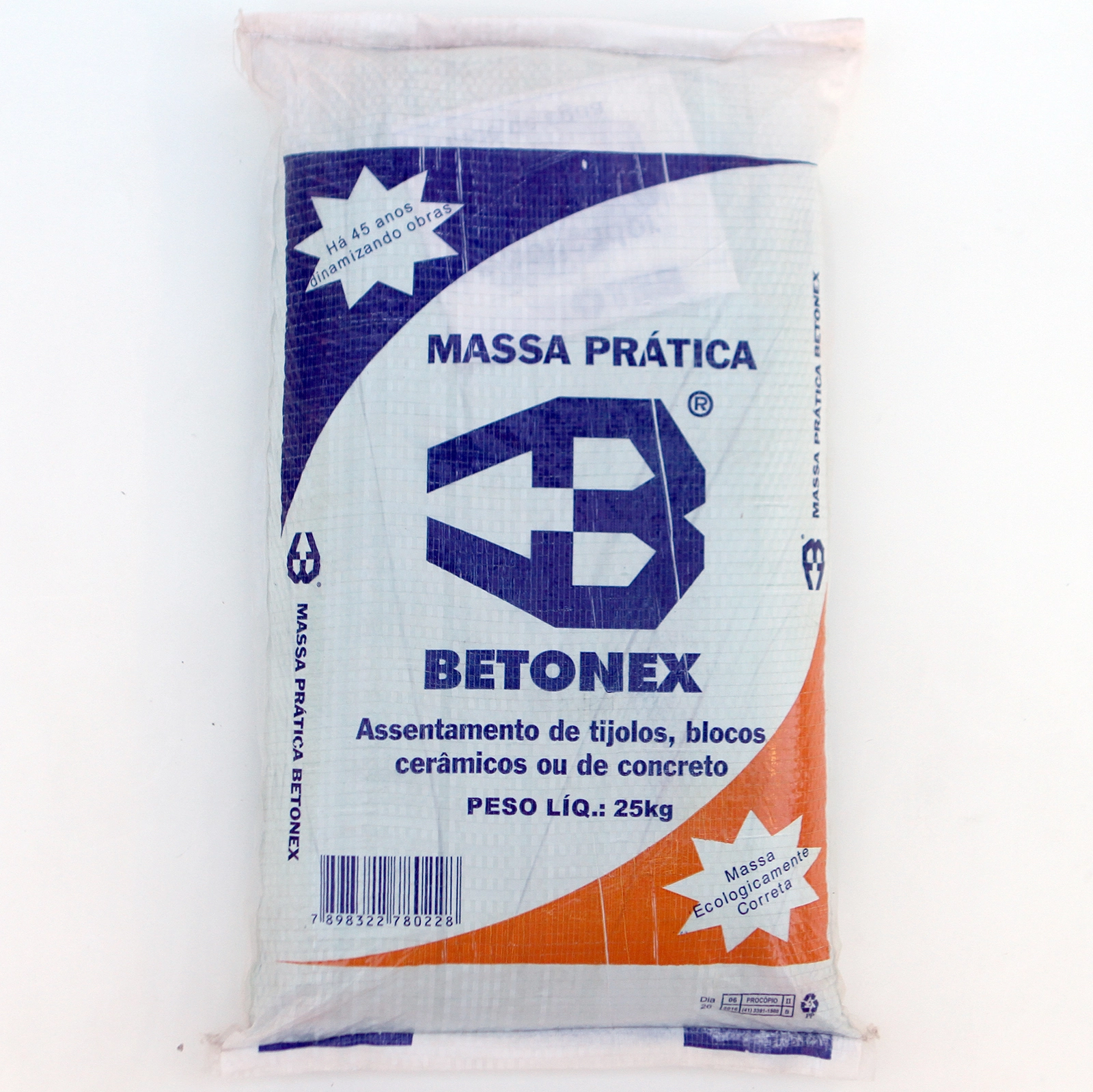 Argamassa Polimérica Interno e Externo 25kg Marrom Betonex