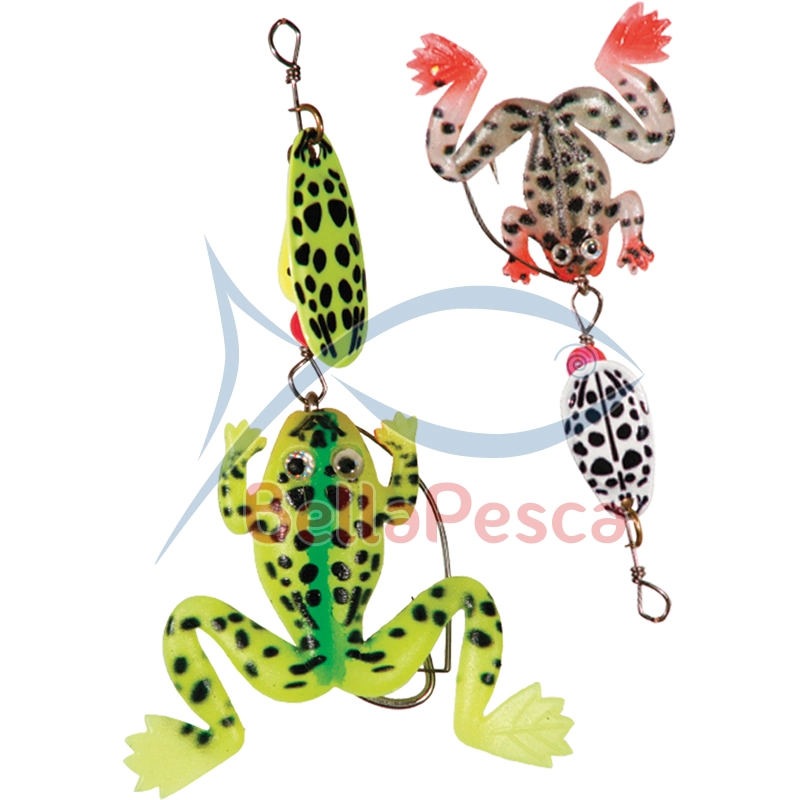 Isca Ra Silicone Spinner Anti Enrosco N01 13833 Bellapesca