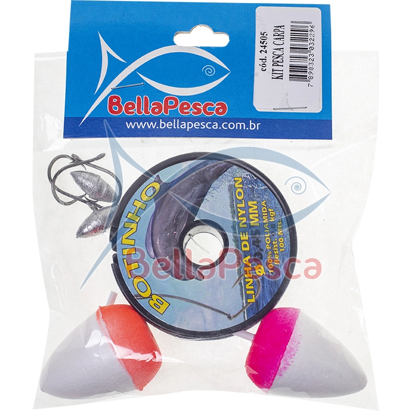 Kit Pesca Carpa 4pcs 24505 Bellapesca