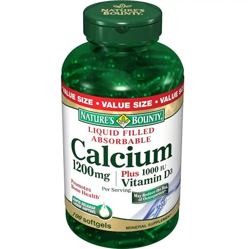 Calcium Vitamin D3 Nature´s Bounty