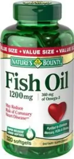 Oleo De Peixe 320caps Natures Bounty