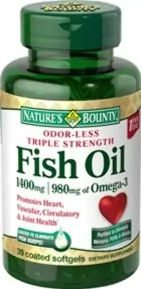 Oleo De Peixe Em Capsulas 1400mg Com 39 Cap Natures Bounty