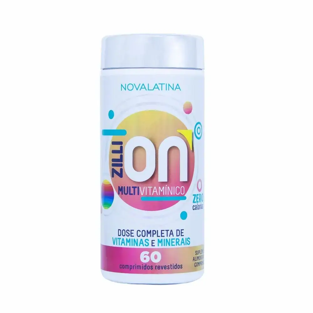 Zillion Multivitamínico (60 Comprimidos) - Stem Pharmaceutical