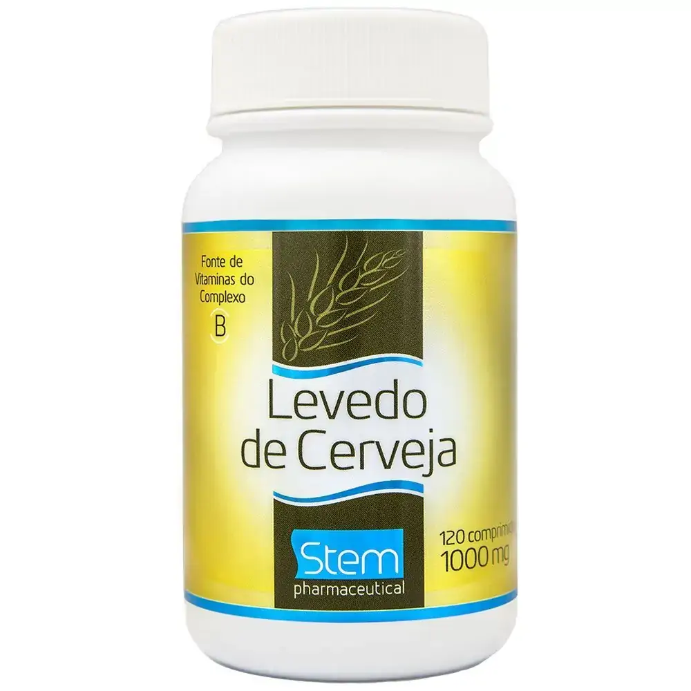 Levedo De Cerveja 1000mg 120 Cápsulas Stem
