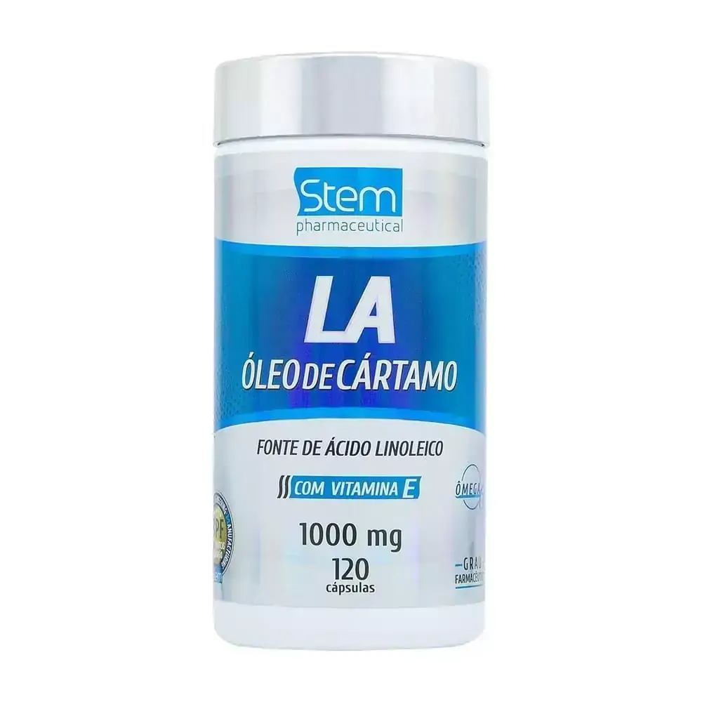 Óleo de Cártamo 1000mg + Vitamina E (120 Cápsulas) - Stem Pharmaceutical