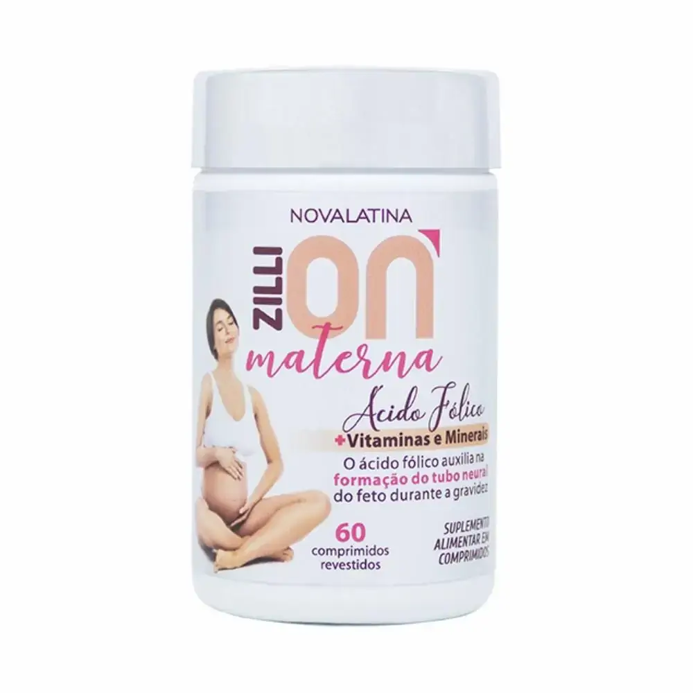 ZilliON Materna (60 Comprimidos) - Novalatina