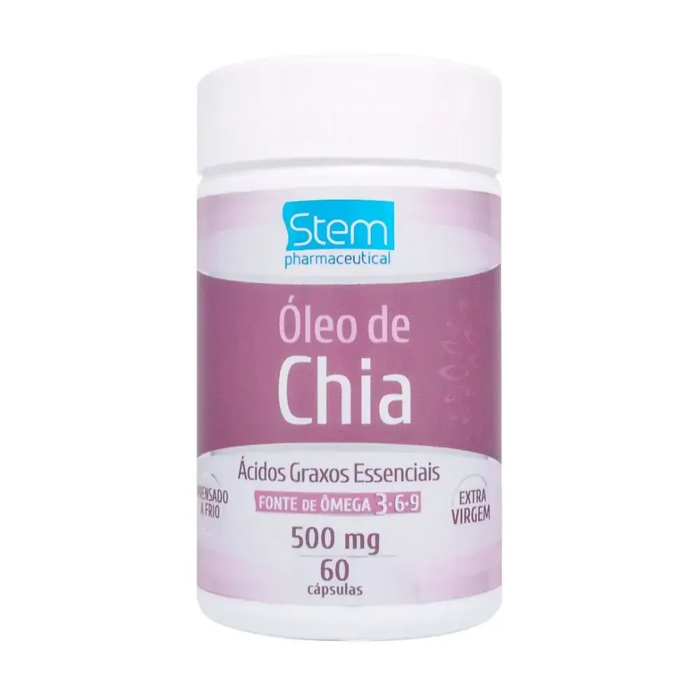 Oleo De Chia 500mg 60caps Stem