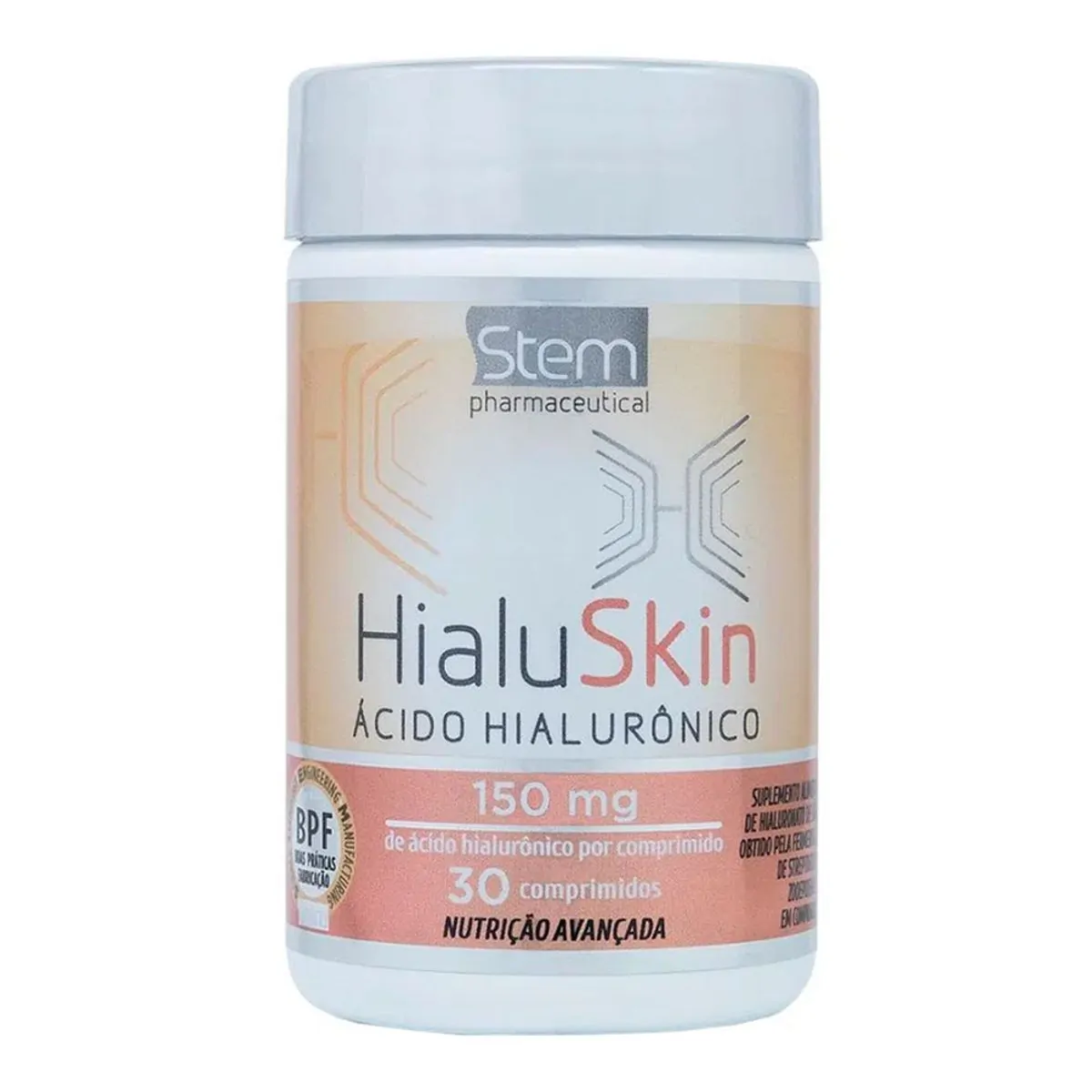 Ácido Hialurônico Hialuskin 150mg Stem 30 Comprimidos