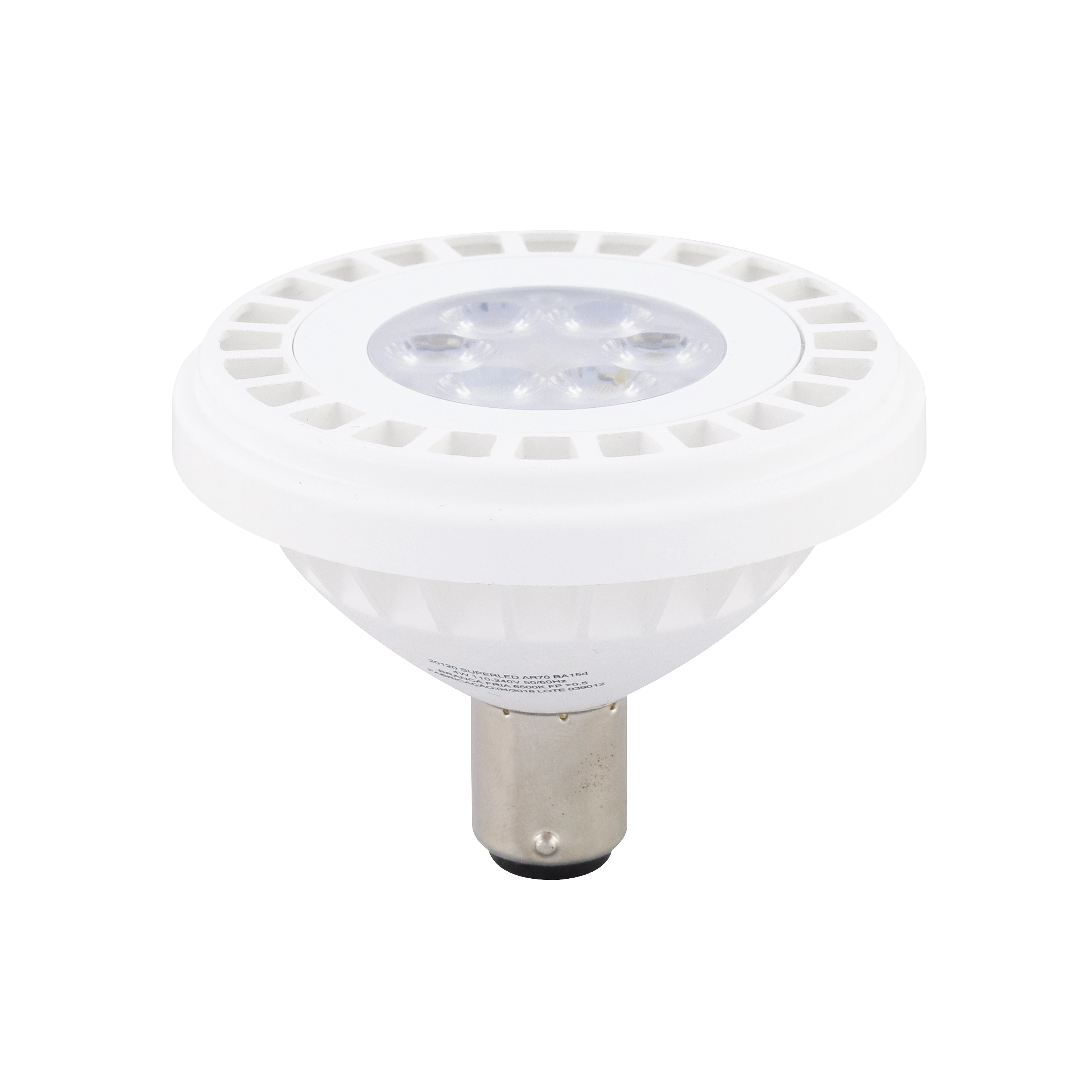 Lâmpada LED AR70 Luz Branca 4W Ourolux Bivolt