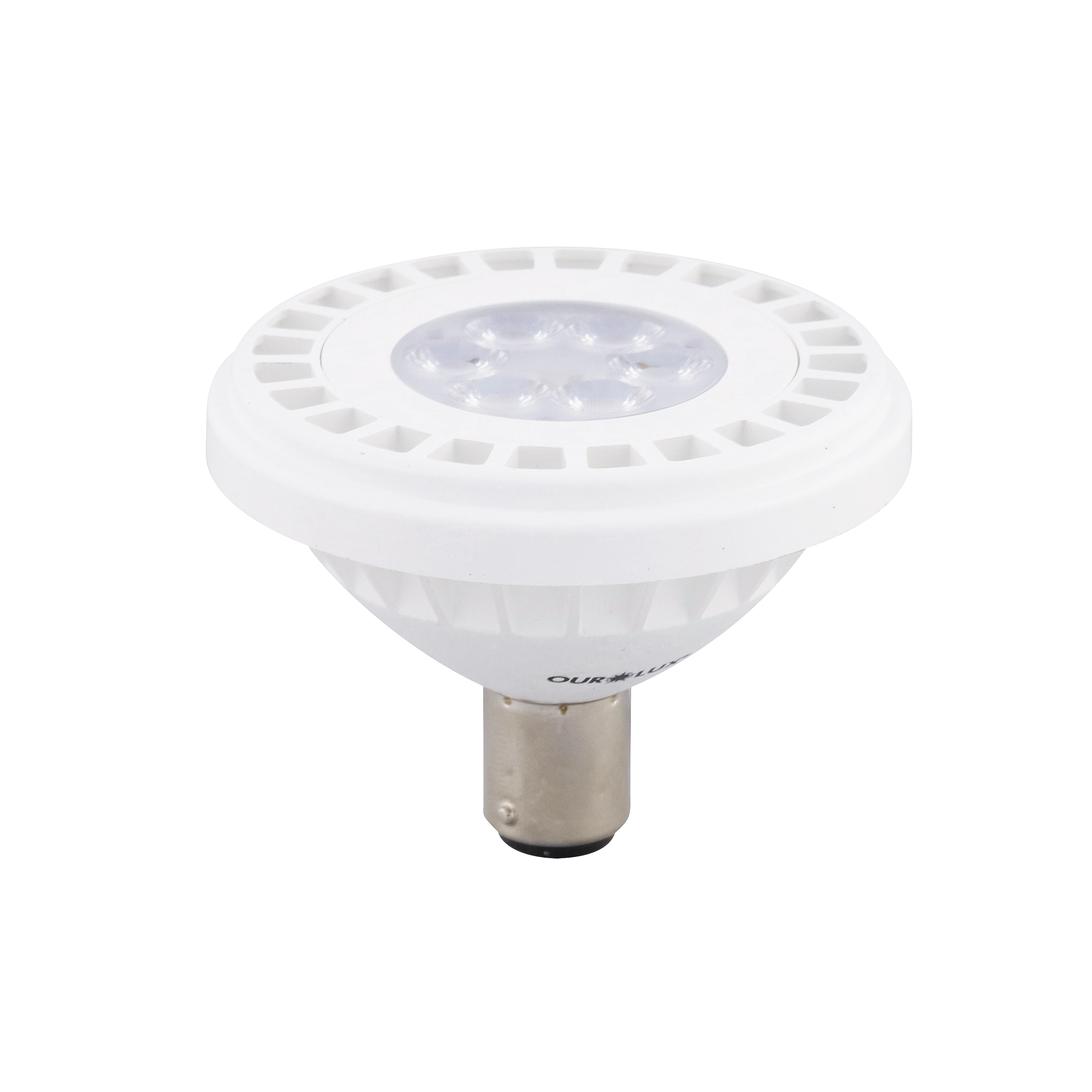 Lâmpada LED AR70 Luz Amarela 4W Ourolux Bivolt