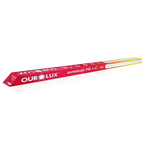 Lampada Ourolux Led Tubolar Glass 9w Branca