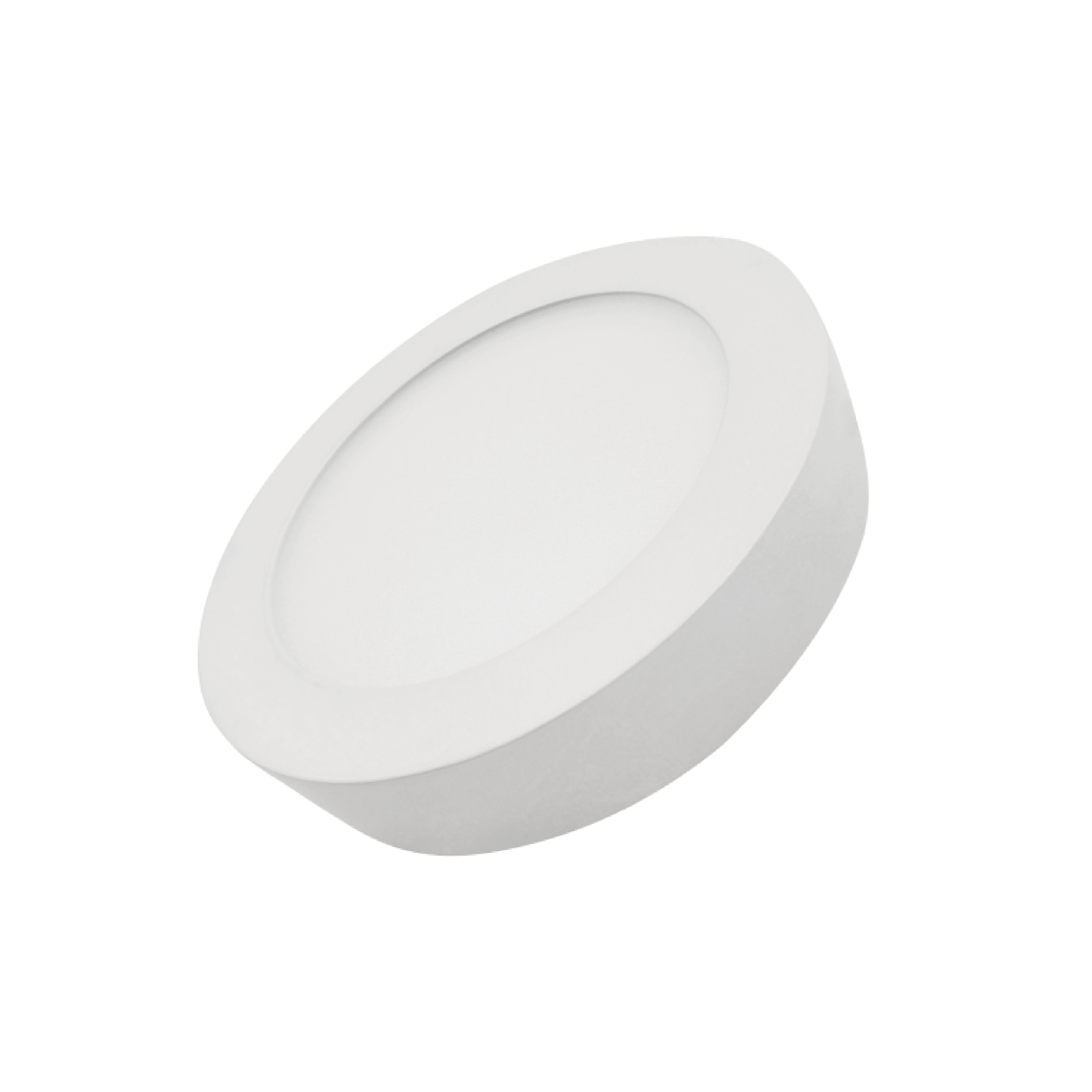Painel de Led Sobrepor Redondo Luz Branca 12W Branco Bivolt