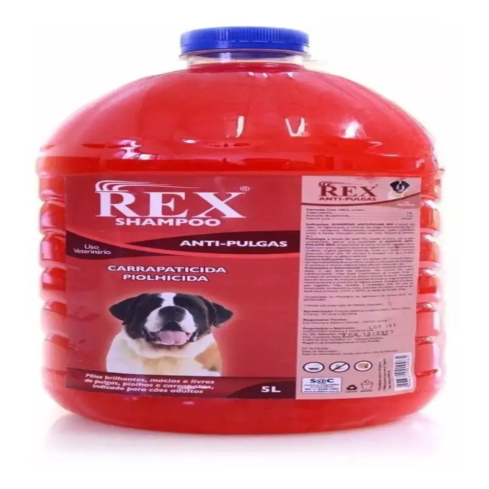 Sh.rex 630ml P/caes Anti Pulgas