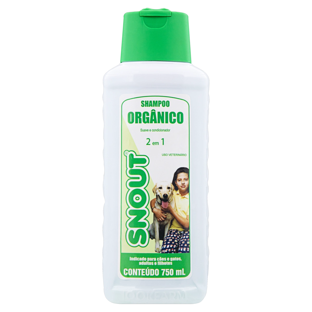 Shampoo E Condicionador Uso Veterinário Orgânico Snout Frasco 750ml