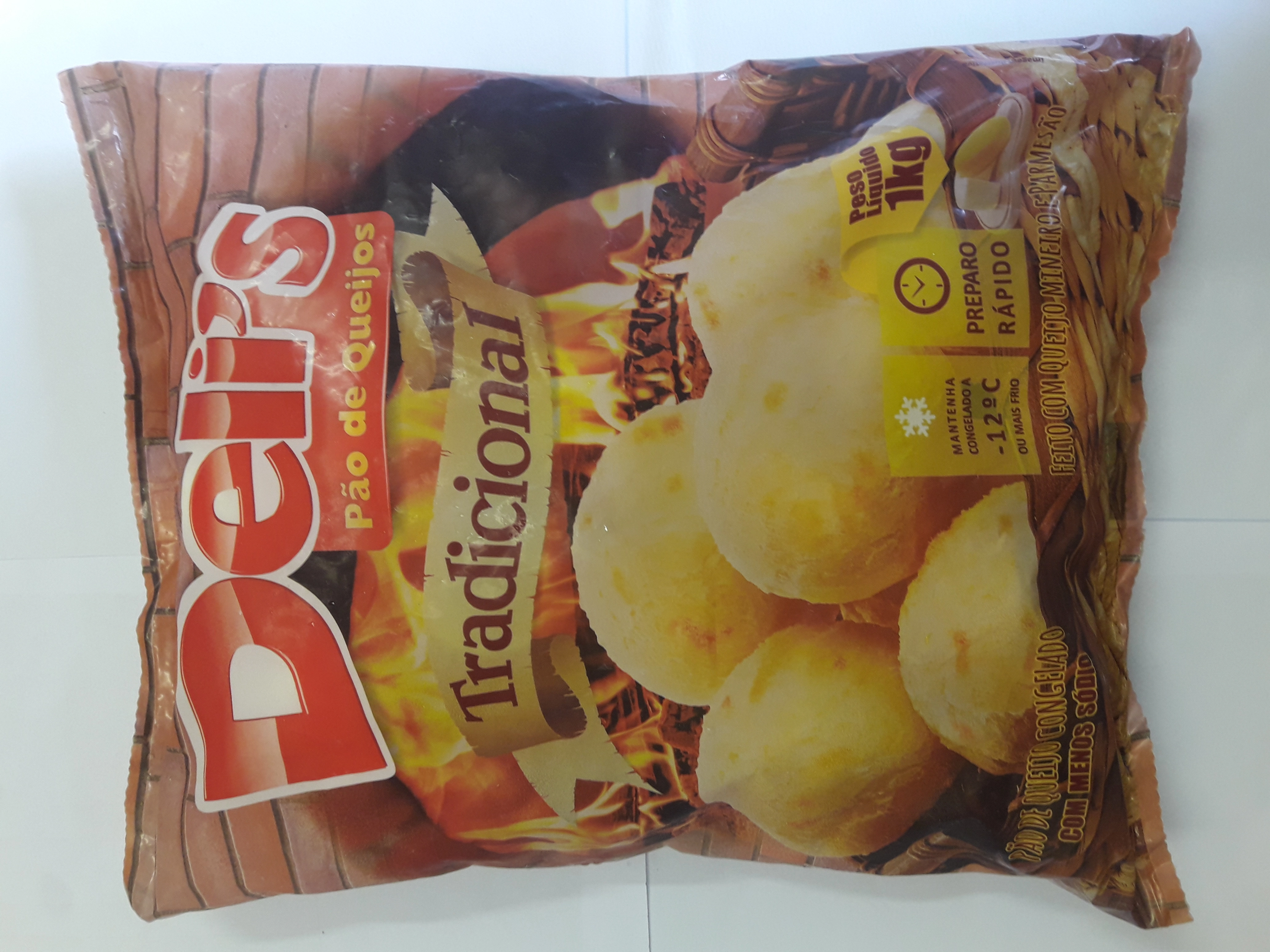 Pao Queijo Cong Delis Trad 1kg