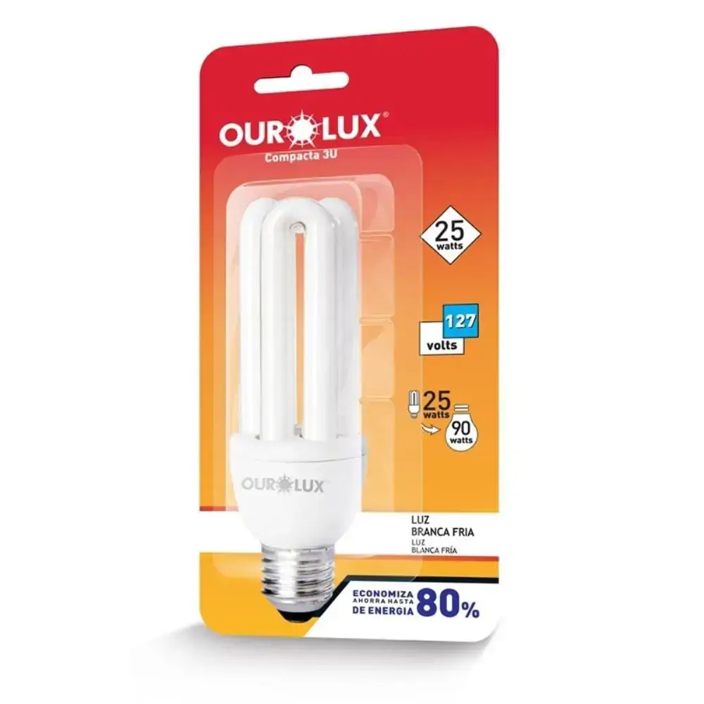 Lâmpada Elétrica Ourolux 25w 127v 3u