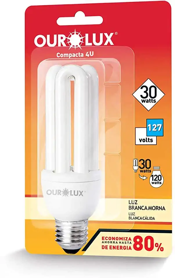 Lâmpada Elétrica Ourolux 30w 127v 4u