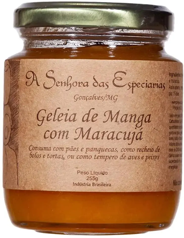 Geleia Manga Maracuja 260g A Senhora Das Especiarias