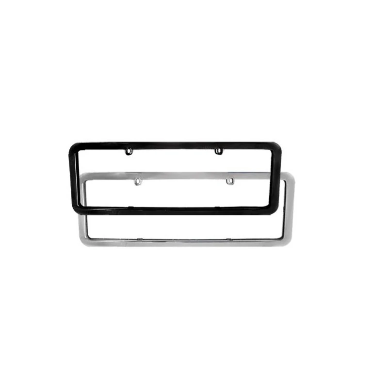 Moldura de Placa Liso Preta Par - ESTAMPARIA PAULISTA T051