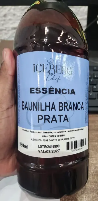 Aroma Baunilha Branca Escura 960ml Iceberg