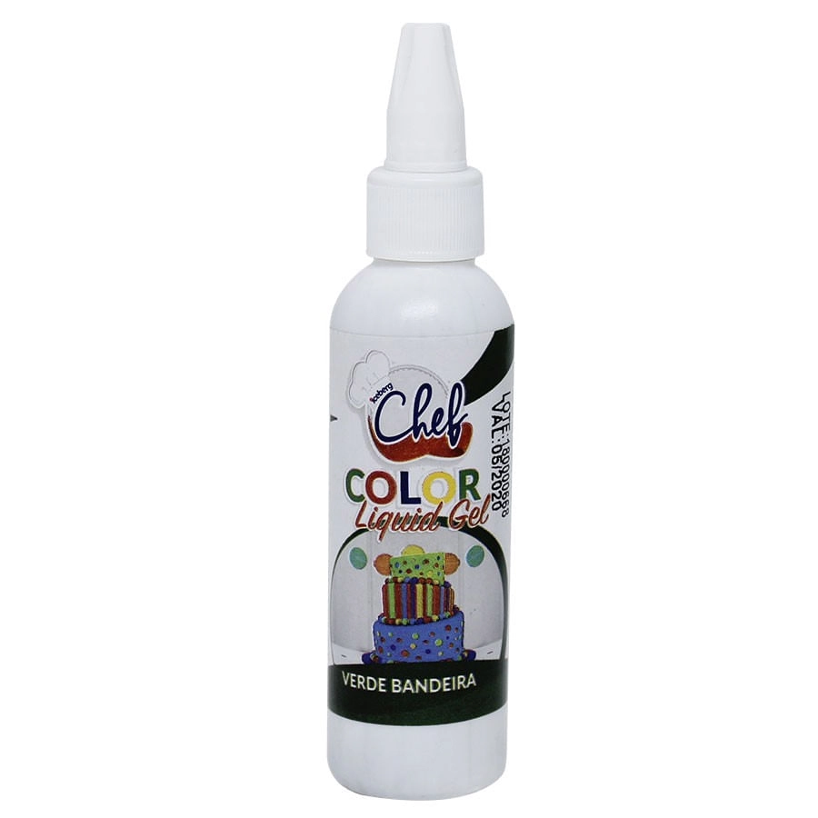 Corante Em Gel Iceberg Verde Bandeira 60 Gr