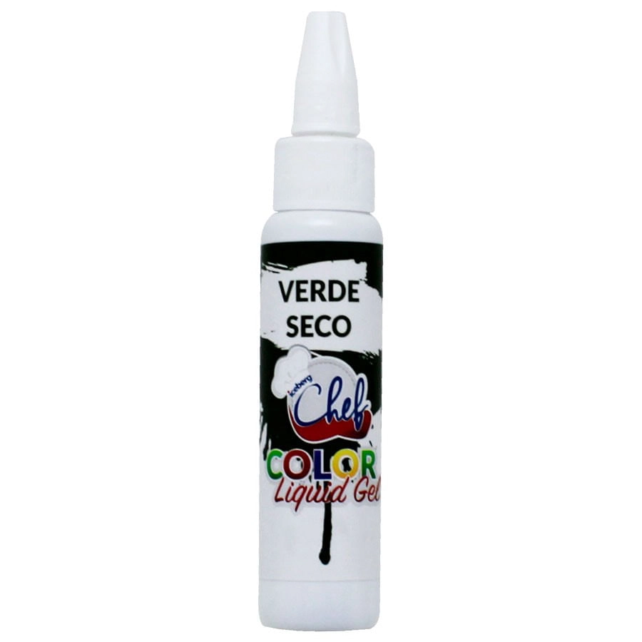 Corante Liquigel Verde Seco 25g Iceberg Chef
