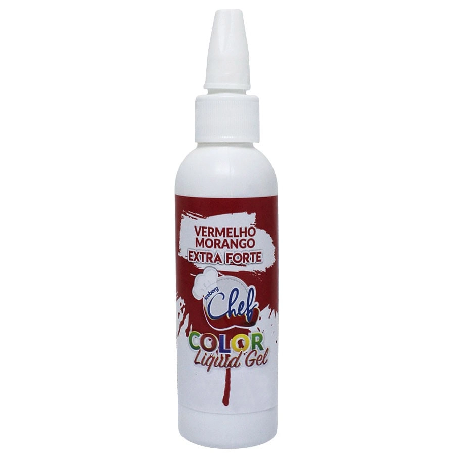 Corante Liquigel Verm M Extr F 60g Iceberg Chef