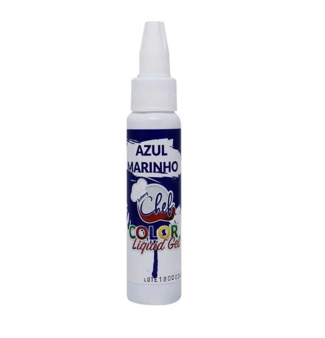 Corante Liquigel Azul Marinho 25g Iceberg Chef