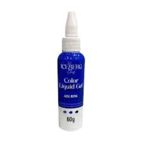 Corante Liquigel Azul Royal 60g Iceberg Chef