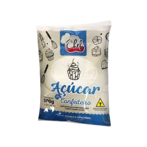 Acucar Confeiteiro 500g Iceberg Chef