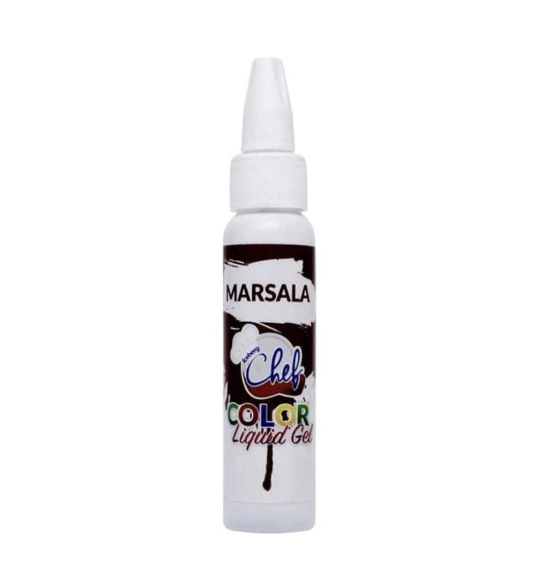 Corante Liquigel Verm Marsala 25g Iceberg Chef